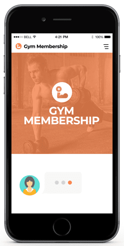 Website Chat for Gyms