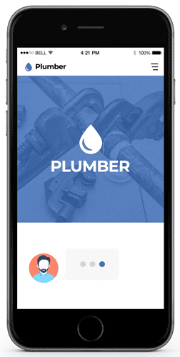 Website Chat for Plumber