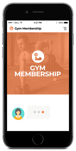 Chatbot for Gyms